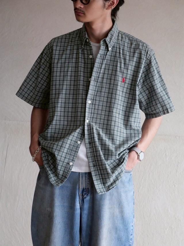 1990s Ralph Lauren American Brand Check S/S Shirt Selection