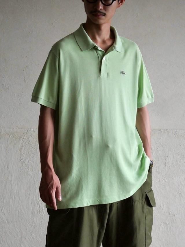 1970~80's Vintage French LACOSTE Polo Shirt, Mint Green