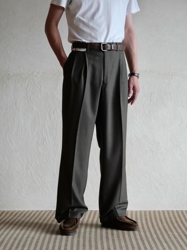 00's RALPH DeadStock ViscosePolyester Trousers