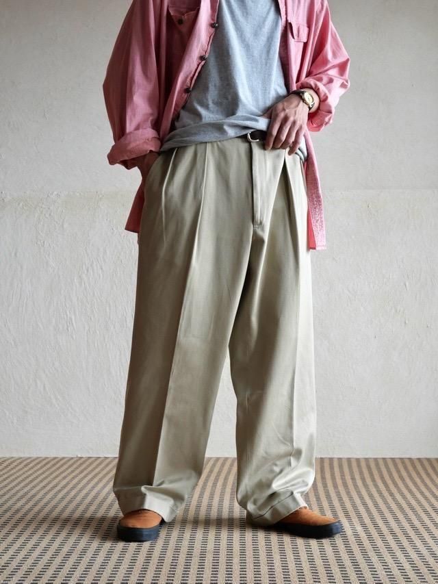 1980's Vintage RalphLauren Dress-twill Trousers