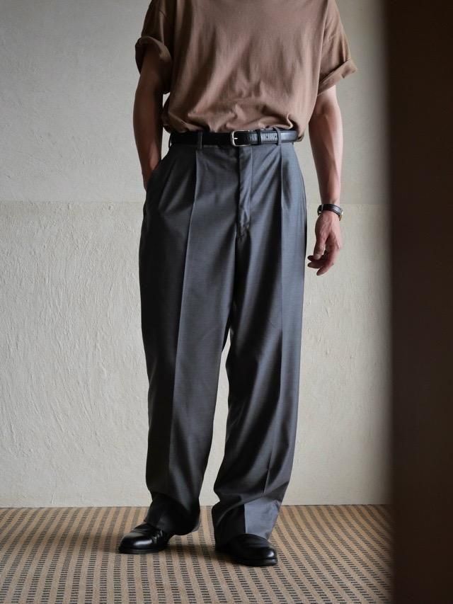 1997s Saks Fifth Avenue Wool 2tucks Trousers