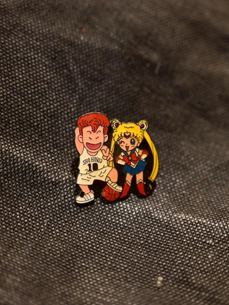 Pins Sailor Moon & SLAM DUNK  "ڲƻ  顼ࡼ()"