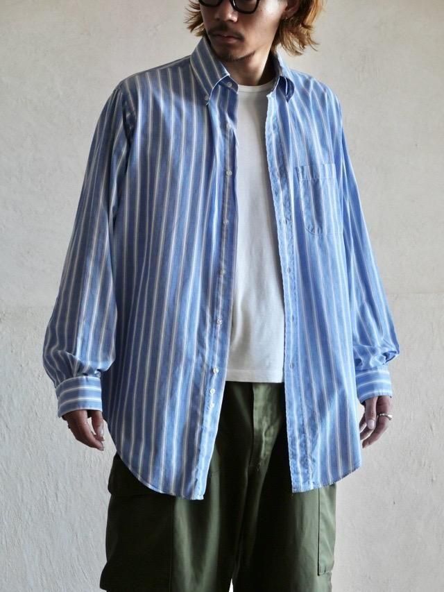 1990s Brooks Brothers Stripe B.D. Shirt15half-3