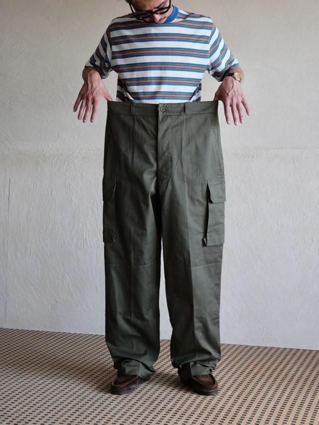 ~1960s FRENCH ARMY M-47 Cargo Trousers