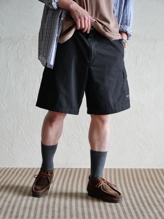 00s Fox Golf Cargo Shorts, Black