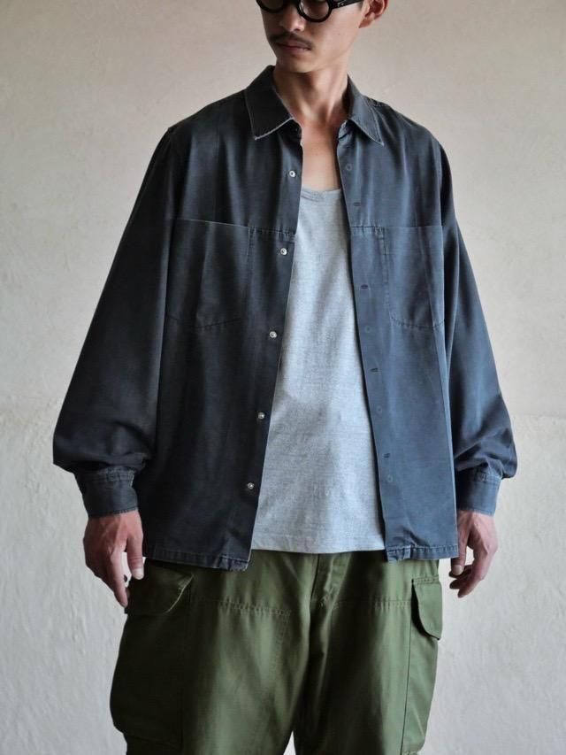 00's Levi's STA-PREST Crease Shirt C65%P35% 
