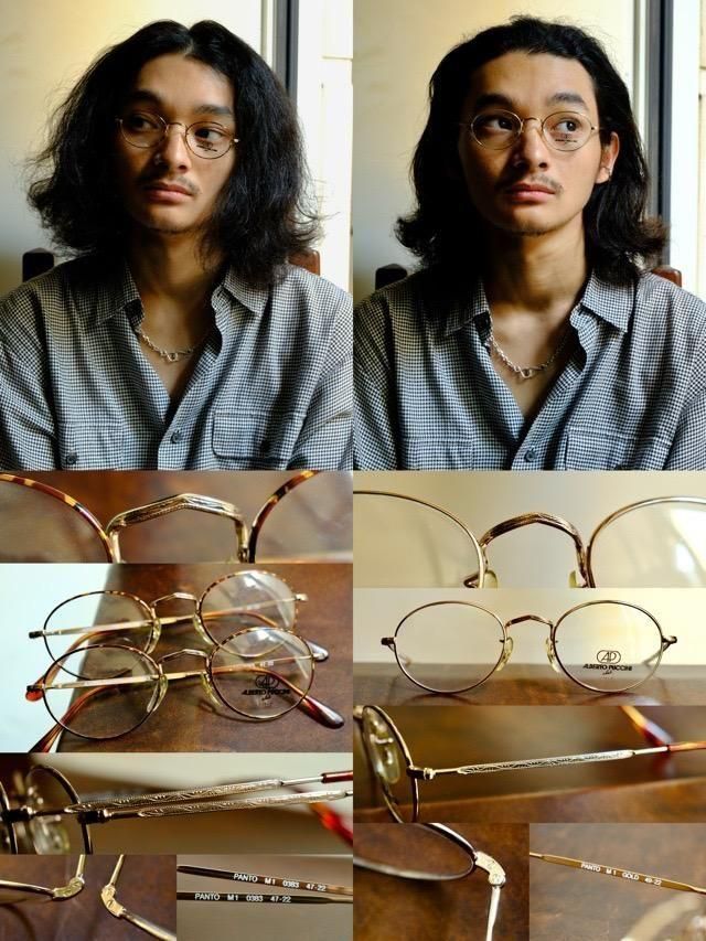 1980~90's Italian Vintage ALBERTO PUCCINI Glassesʥڡǥǽ)