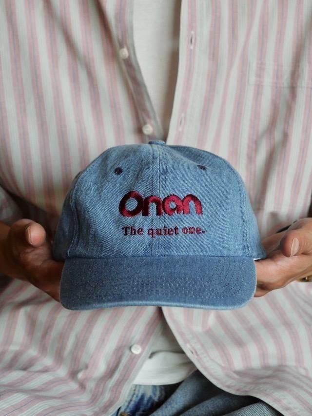 1990s Onan Denim Cap The quiet one