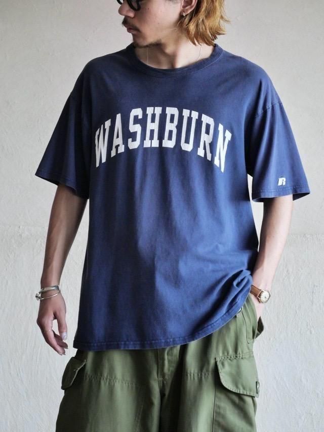00s Russell Printed T-shirt WASHBURN