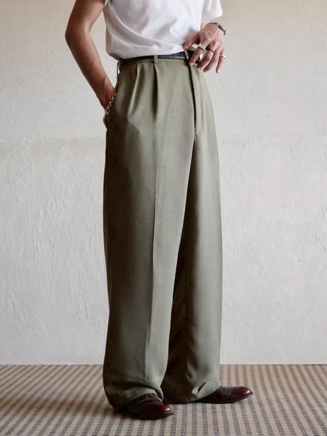 1990~00's SYLLABLES Polyester Trousers