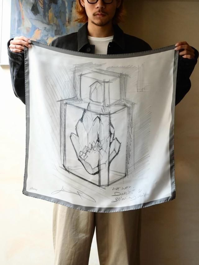 Brioni  Lalique Limited Silk Scarf 
"Dualit&#233;, Crystal Edition Perfume"