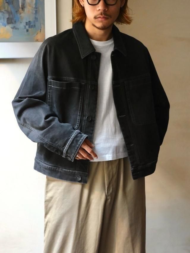 ZEGNA Black Denim Blouson
