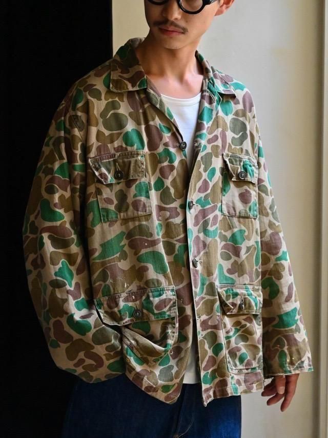 1970's Vintage Duck Hunter Camo 4pockets Jacket