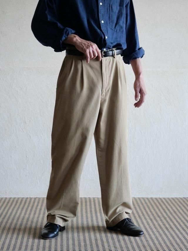 1990~00's Vintage Ralph Lauren "Polo Chino" Trousers, Beige