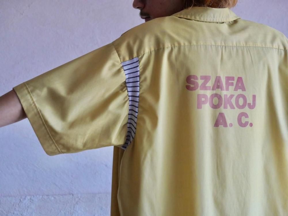 1970's OLYMPIAN Switching Design Bowling Shirt