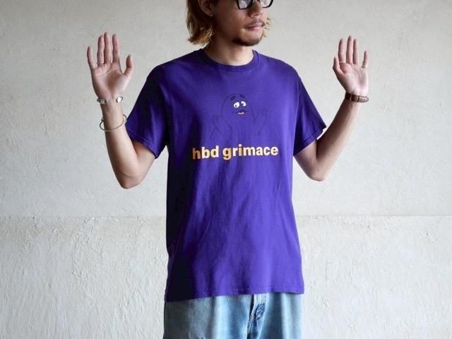 " hbd Grimace " Printed T-shirt
