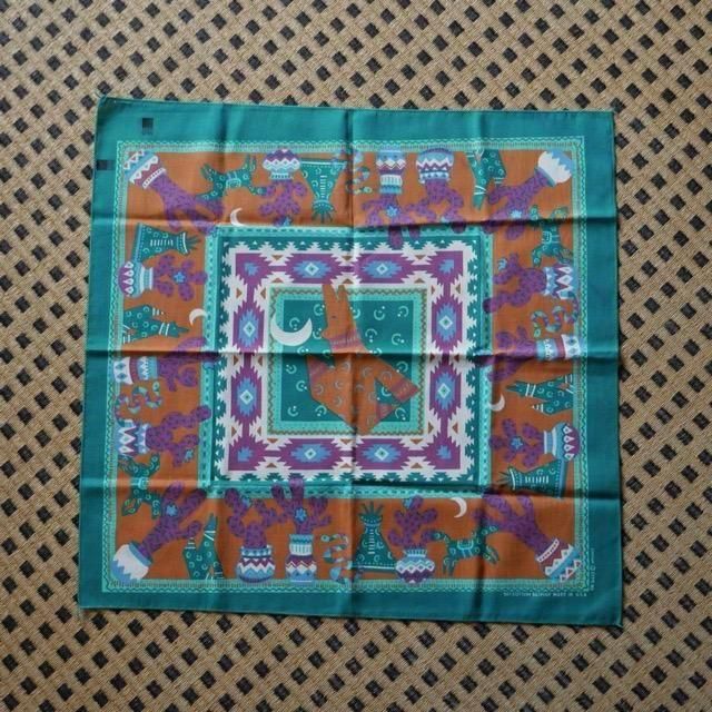 Vintage USA Bandana "Native &#127797;&#127769;&#128021;"