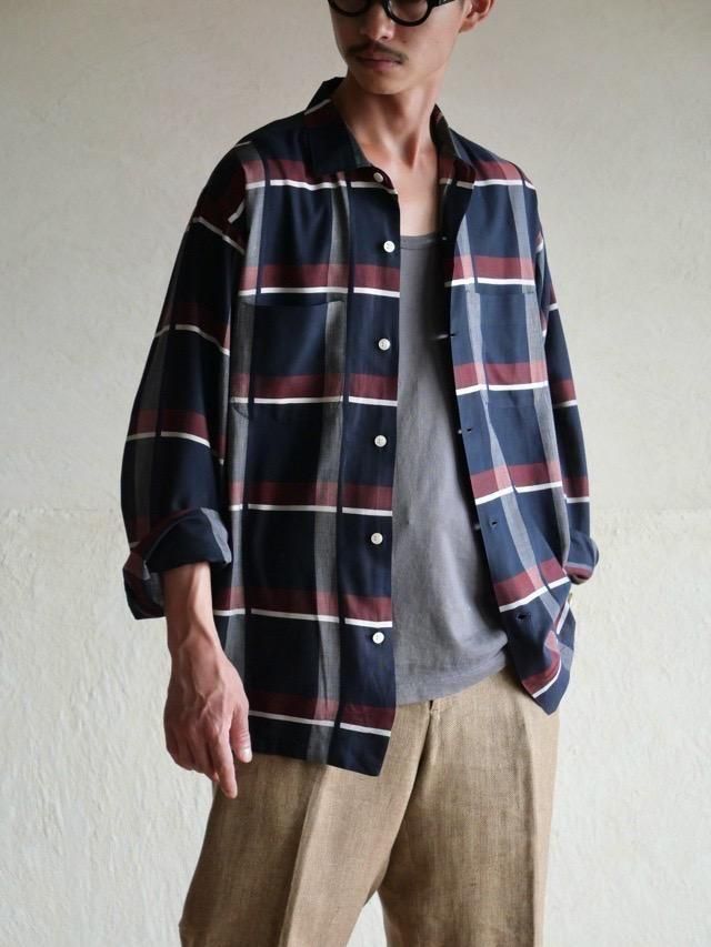 1960's Vintage Andrew FIFTH AVENUE Check Shirt