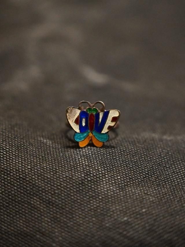 " LOVE Butterfly " Ring