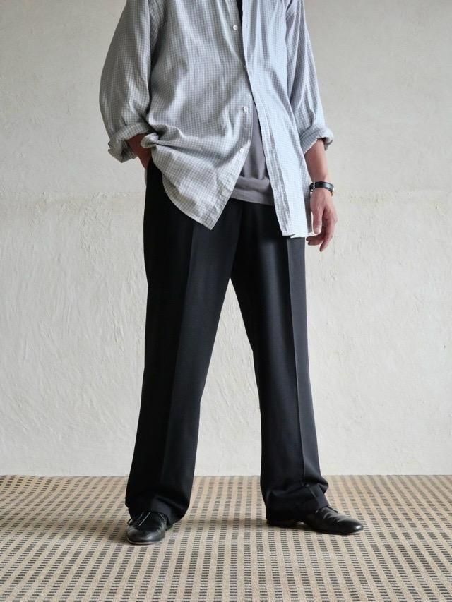 HARRY ROSEN  Ermenegildo Zegna 2tuck Trousers, Black