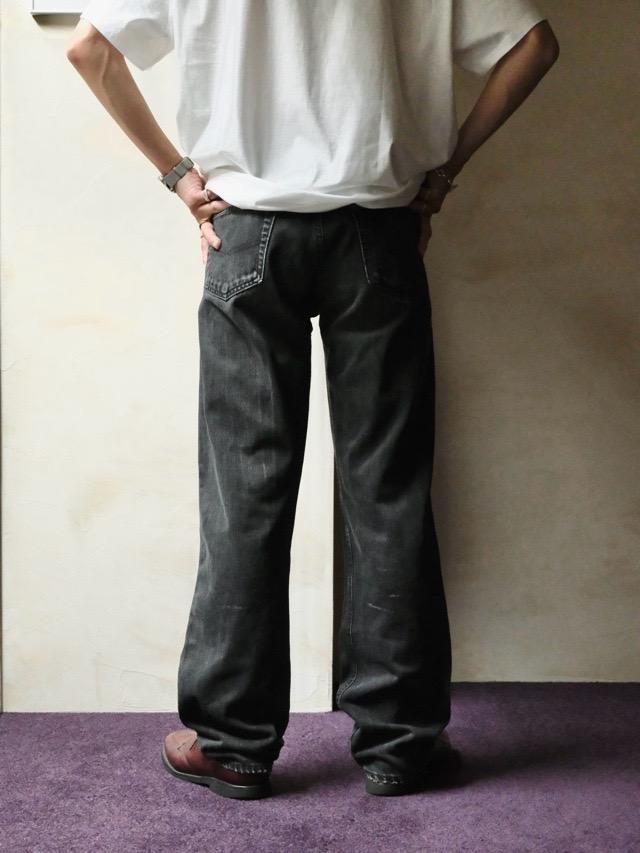 1990's Vintage RIFLE Black Jeans 
Made in ITALY.