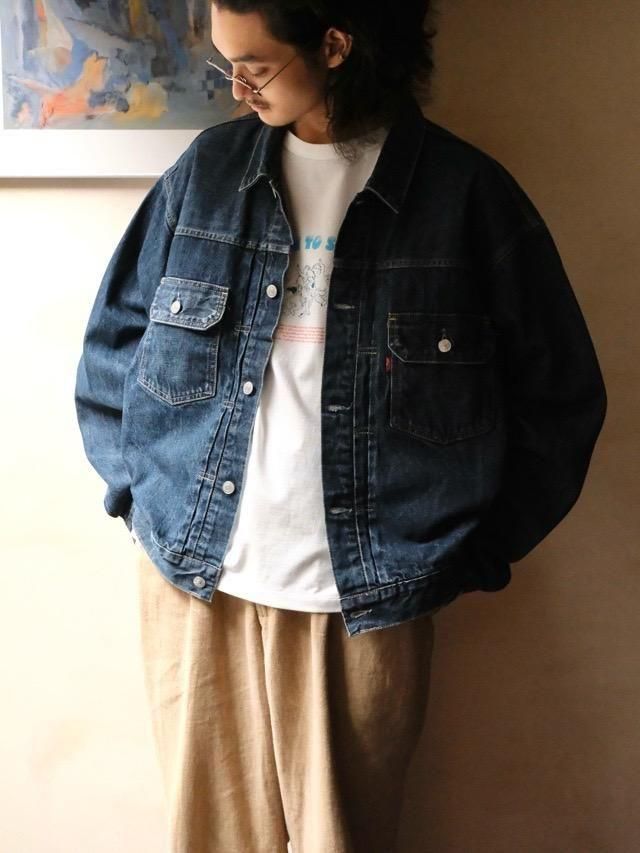 1980~90's Italian Model,
517XX (Unlined Custom) Big Denim Jacket