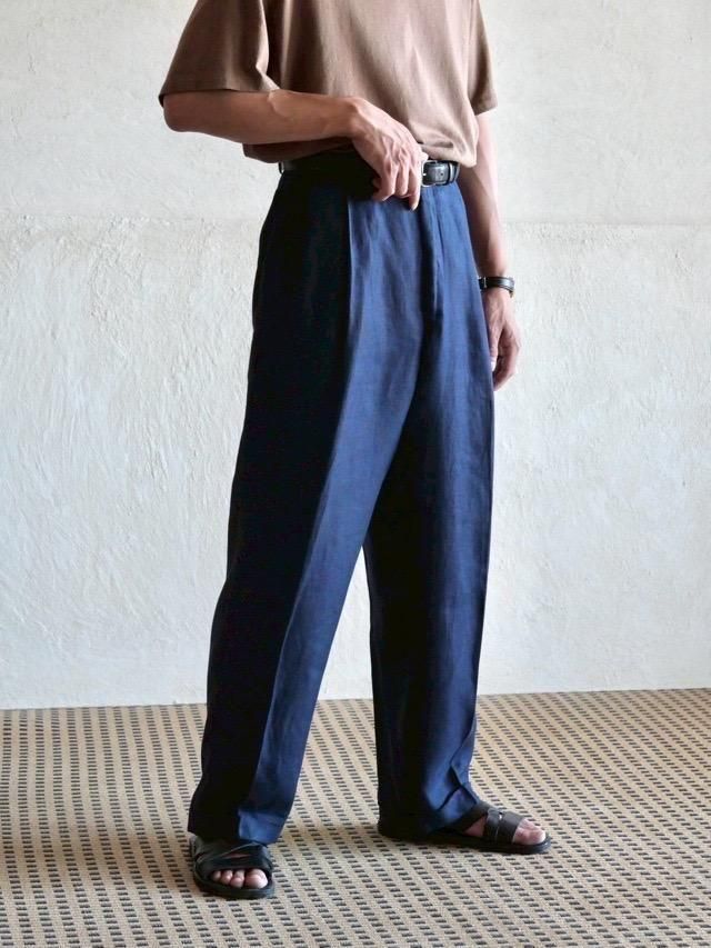 1990~00's Polo University by Ralph Lauren Linen Trousers 