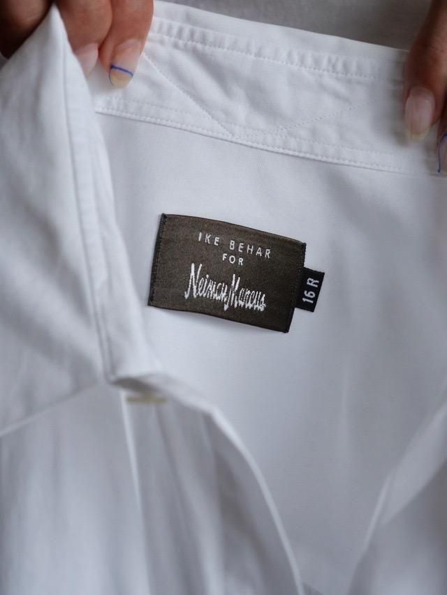 IKE BEHAR for Neiman Marcus 
Cotton Poplin Dress Shirt