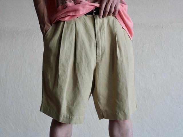 00's Gap LinenCotton 2tuck Shorts