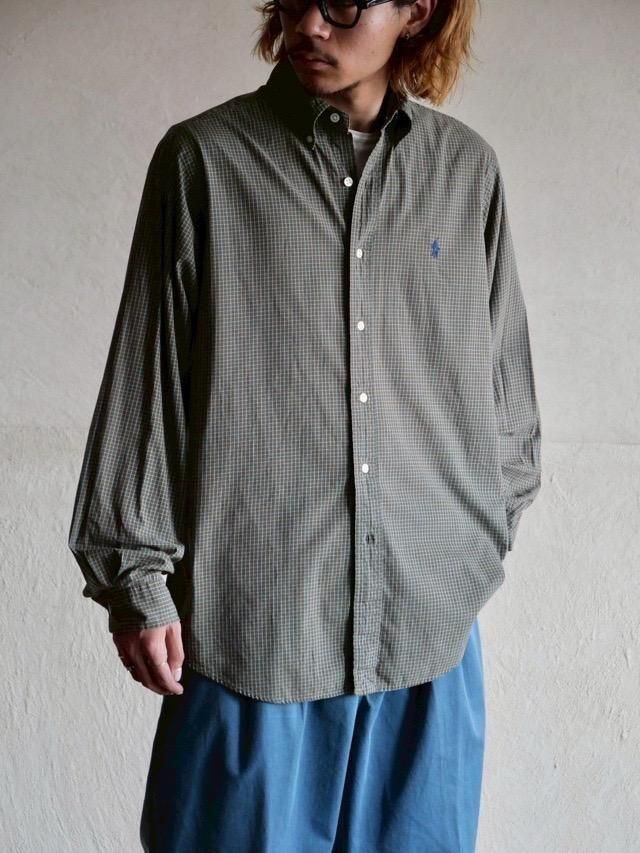 1990's RalphLauren BrLB Check Shirt