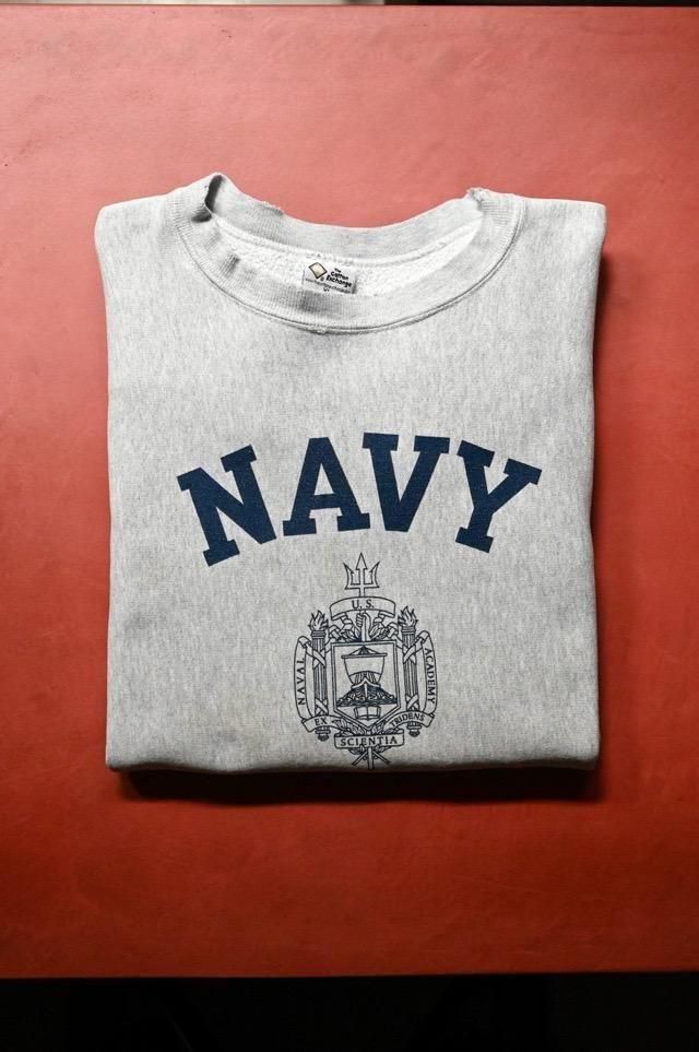 1990's Reverse type Sweat "NAVY" Made in U.S.A.
