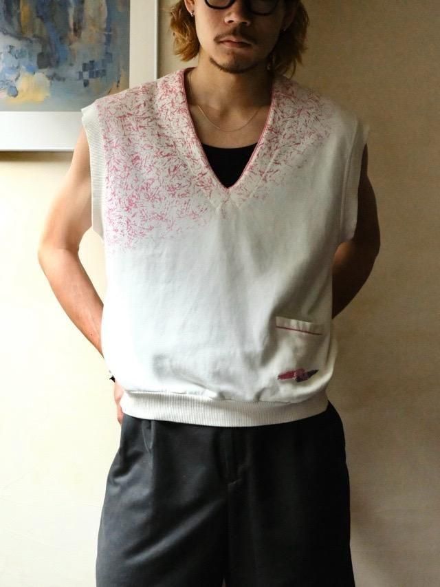 ~1990's Italian Vintage FILA Light Sweat Tennis Vest