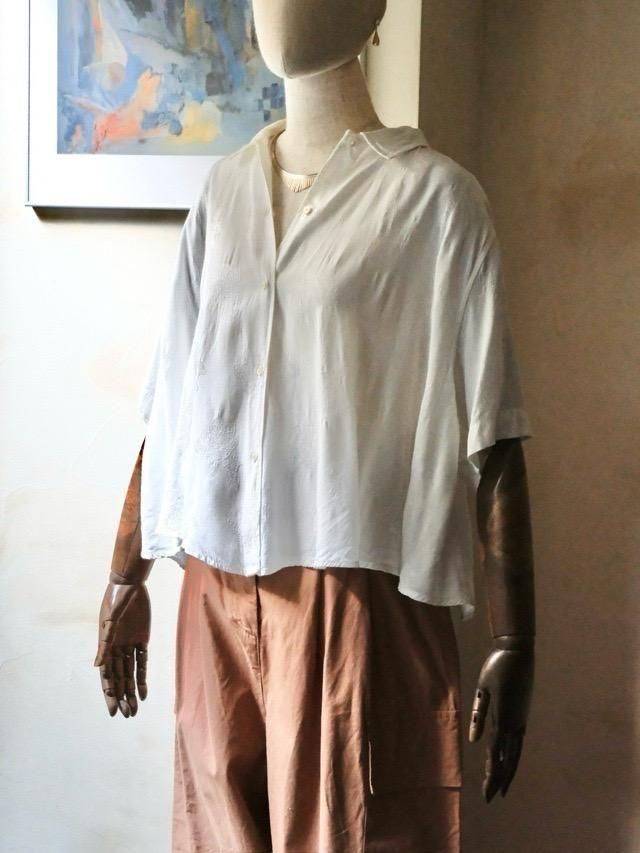 1980~90's Italian Vintage STEFANEL, Viscose Blouse