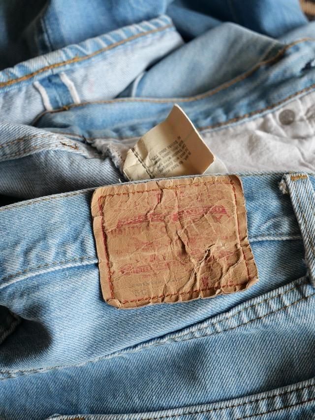 1980's Vintage Levi's501 Denim Pants, Made in USA.