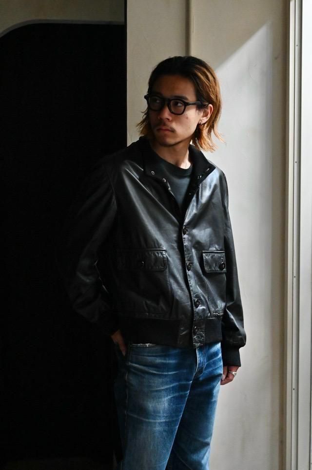 1980's Italian Black Leather Valstar Jacket