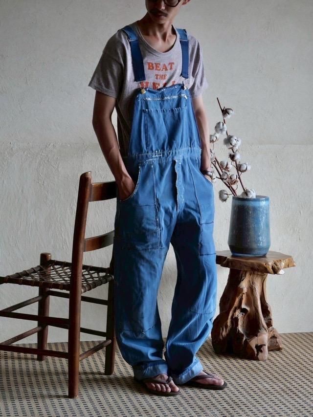 1970-80's Euro Vintage Cotton Twill(katsuragi)Overall