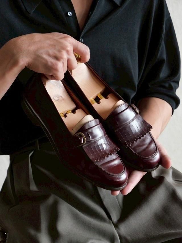 Italian Vintage Salvatore Ferragamo Tassel Loafers