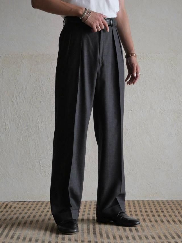 1990's Brooks Brothers Pinstripe Wool Slacks, Made in U.S.A.