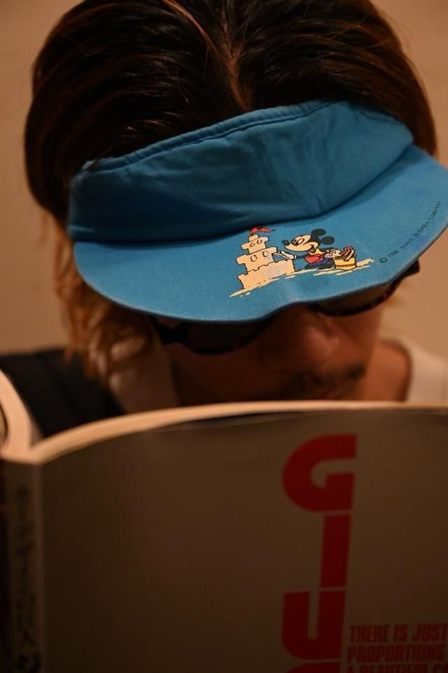 1990's Disney Sun-visor "Building sand castles"