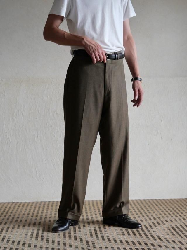 ErmenegildoZegna wool Trousers,Brown