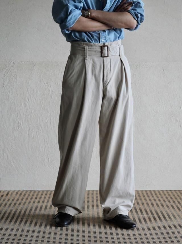 00's RalphLauren "In-Tuck & Out-Tuck" Chino Trousers
