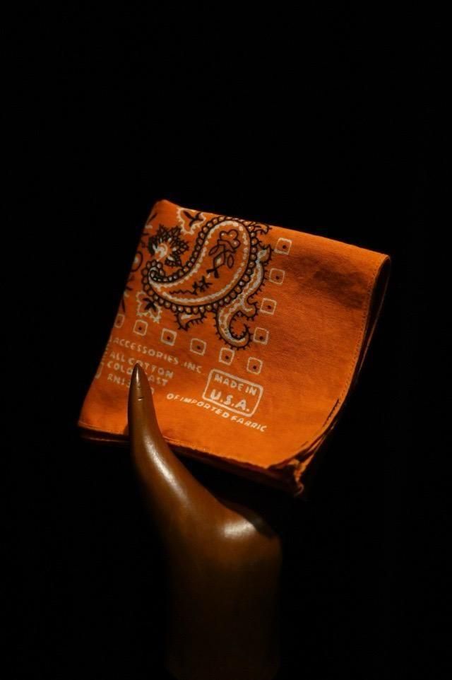 1980s Vintage Bandanna, Made in U.S.A
