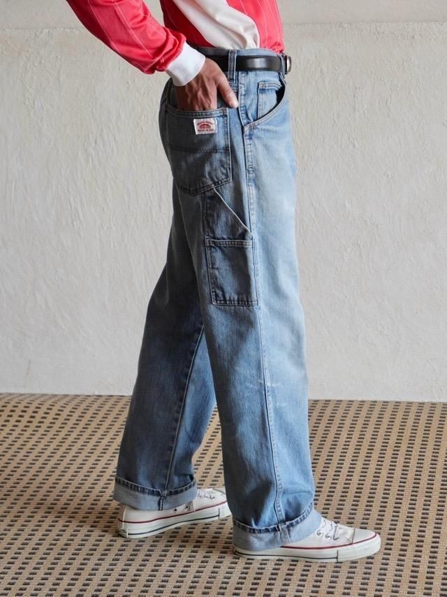 1990s Vintage Round House Carpenter Denim Pants