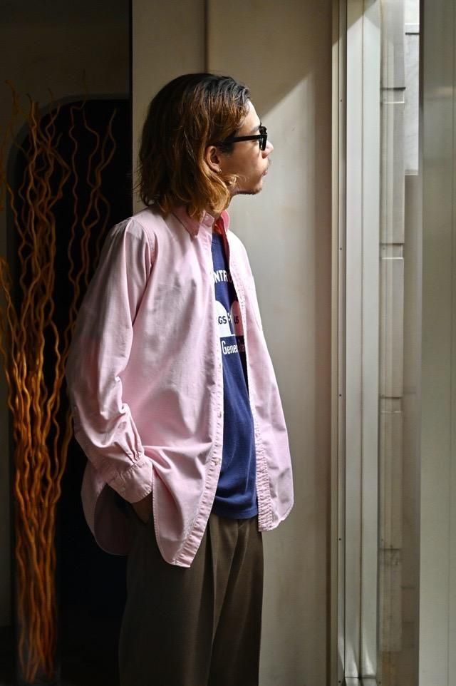 1970's Vintage Brooks Brothers 6buttons Oxford Shirt Pink