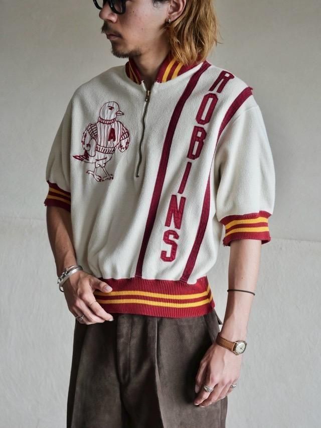 1950's Vintage S/S Stadium Fleece Pullover