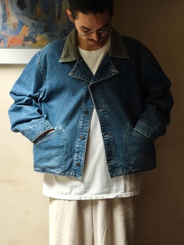 ~1990's ARMANI JEANS Short Denim Coverall