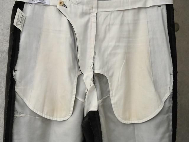 Zanella For Nordstrom Summer Wool No-Tuck Trousers - Vintage & Archive