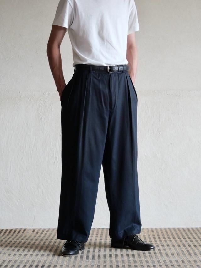 1990's RalphLauren Silk Cotton Twill Pants