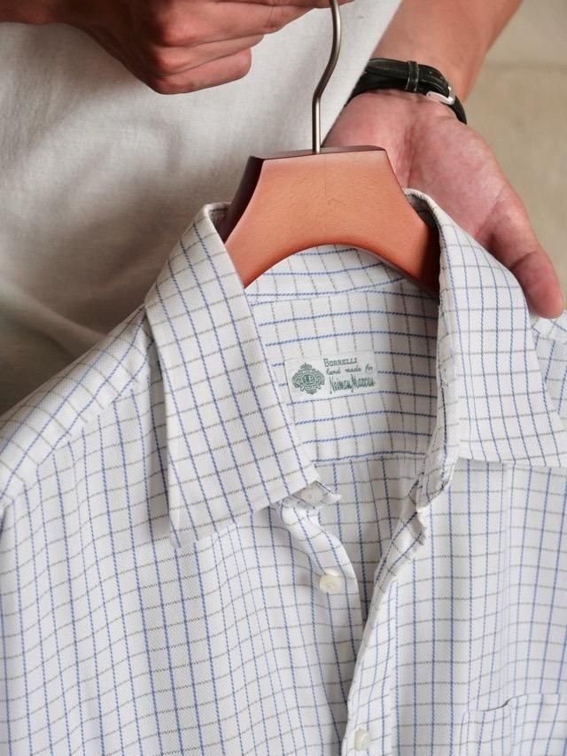 Luigi BorrelliNeiman Marcus Herringbone Check Shirt