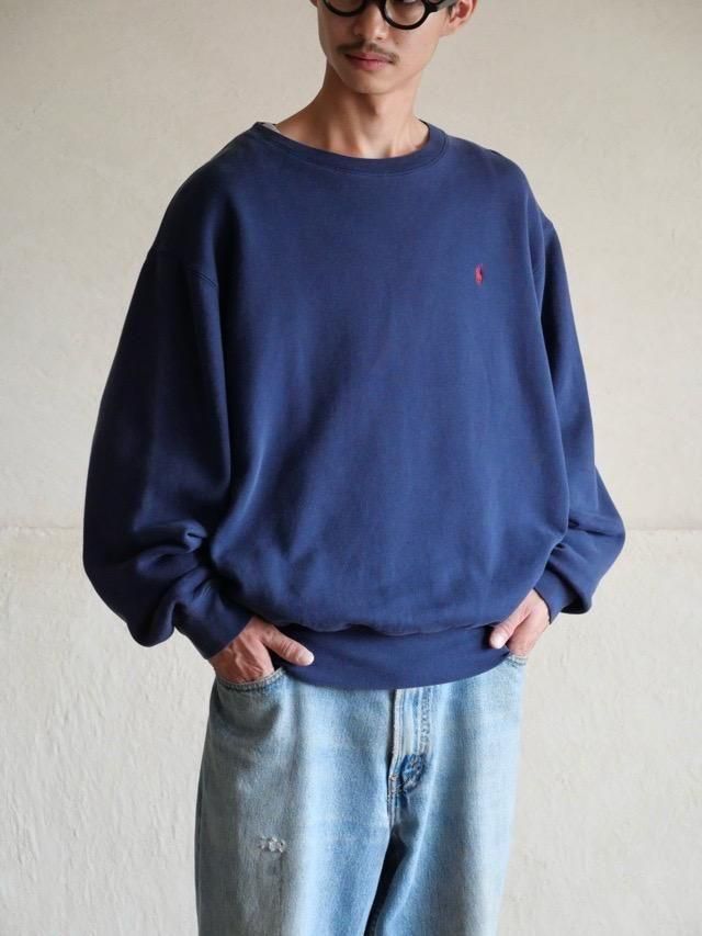 1990's RalphLauren Sweat ShirtNavy